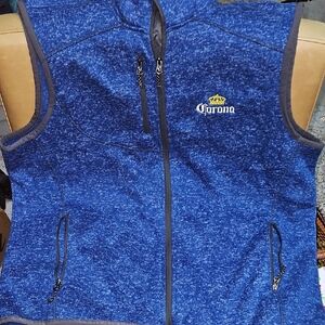 Corona Heathered Blue Vest